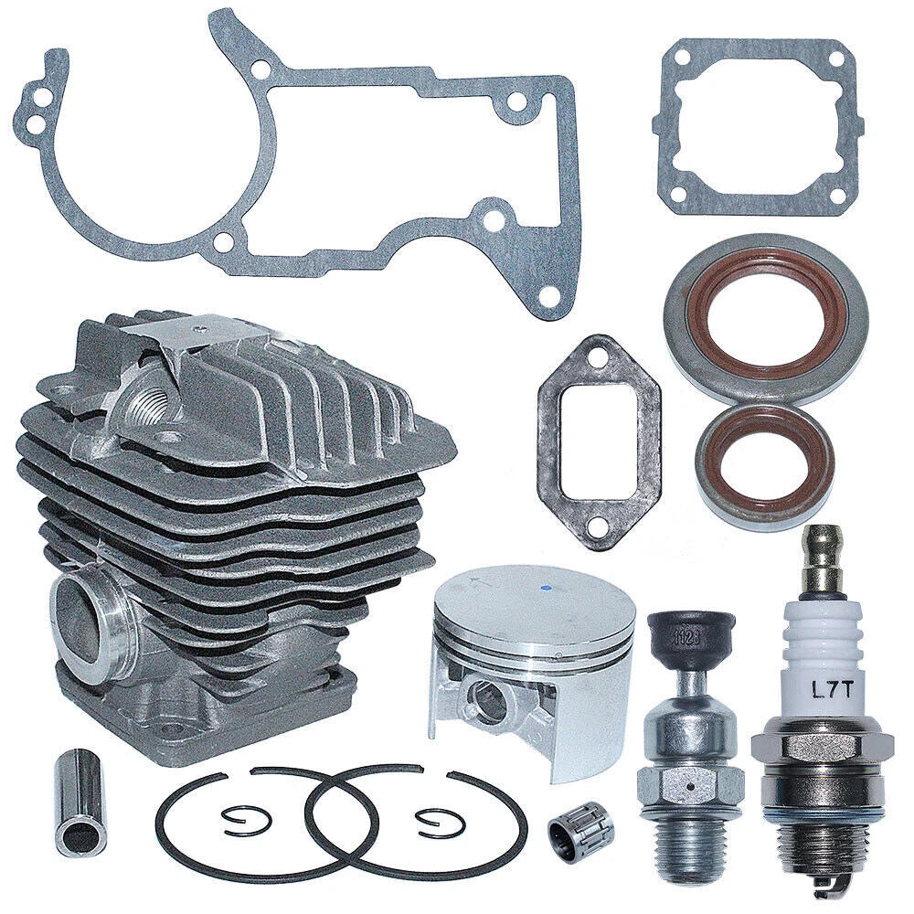For Stihl MS440 044 Chainsaw Top End 52mm Cylinder Piston Replacement