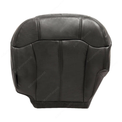 Driver Bottom Seat Cover & Foam Cushion Fits 1999-2002 Chevy Silverado Dark Gray