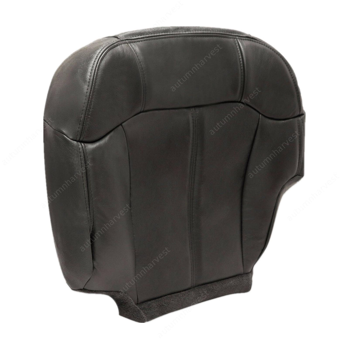 Driver Bottom Seat Cover & Foam Cushion Fits 1999-2002 Chevy Silverado Dark Gray