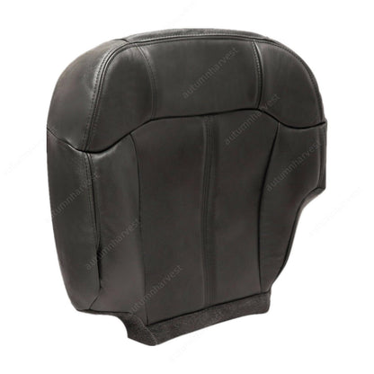 Driver Bottom Seat Cover & Foam Cushion Fits 1999-2002 Chevy Silverado Dark Gray