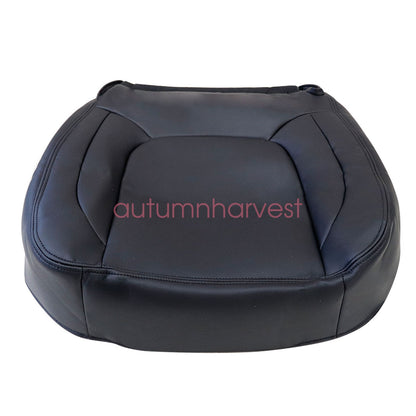 Driver Passenger Bottom Seat Cover Fits 2004 2005 Dodge Ram 1500 2500 3500 Black