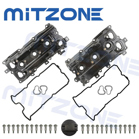 Fits 09-20 Nissan Altima Maxima Murano Infiniti QX60 3.5L 2PCS Valve Covers Set
