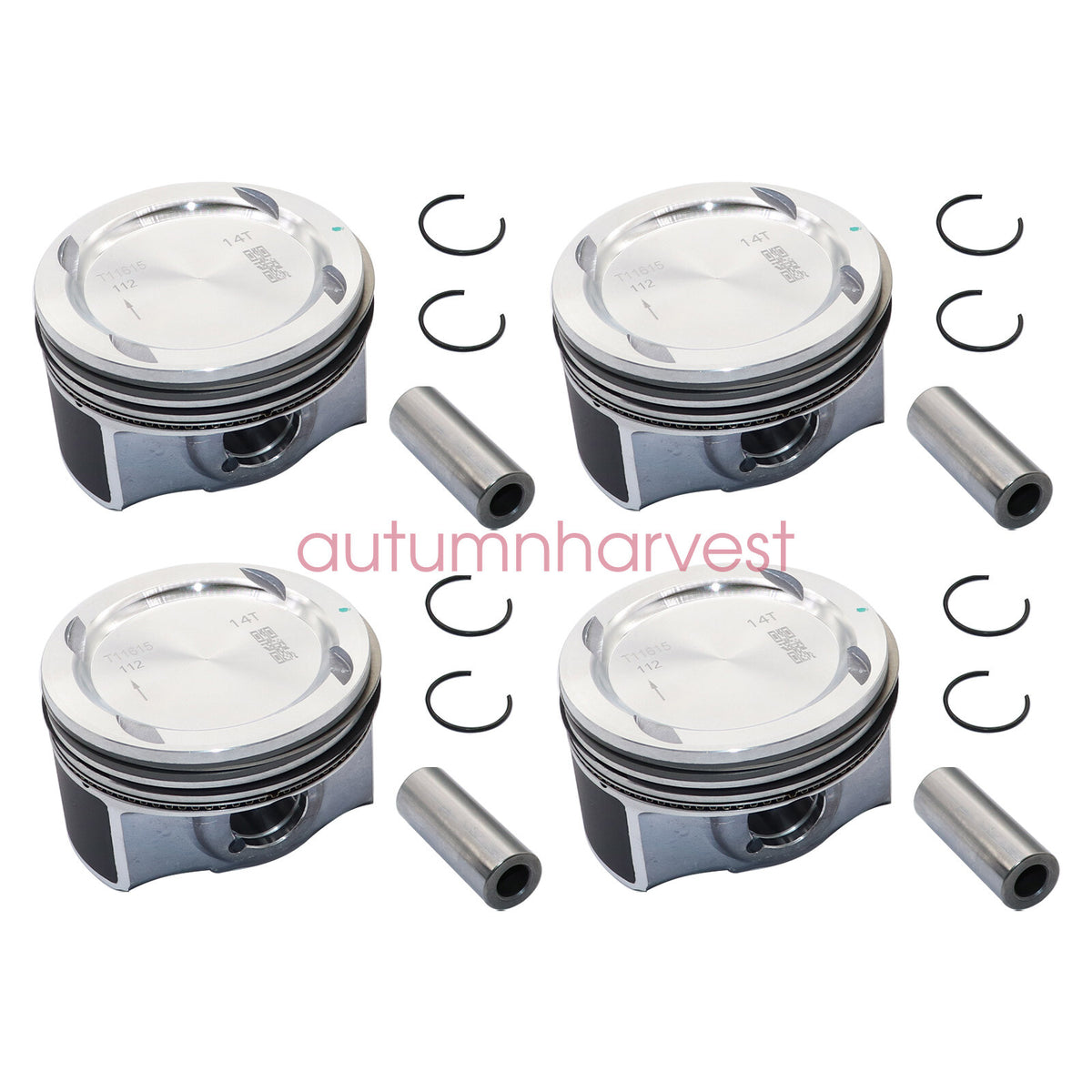 2011-2021 For Cruze Encore Sonic Trax 1.4L Engine Piston & Pin & Snap Ring