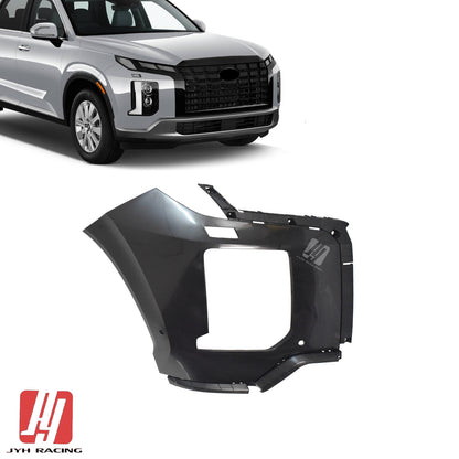 Front Left Side Bumper Cover For 2023 2024 2025 Hyundai Palisade W/ Sensor Hole