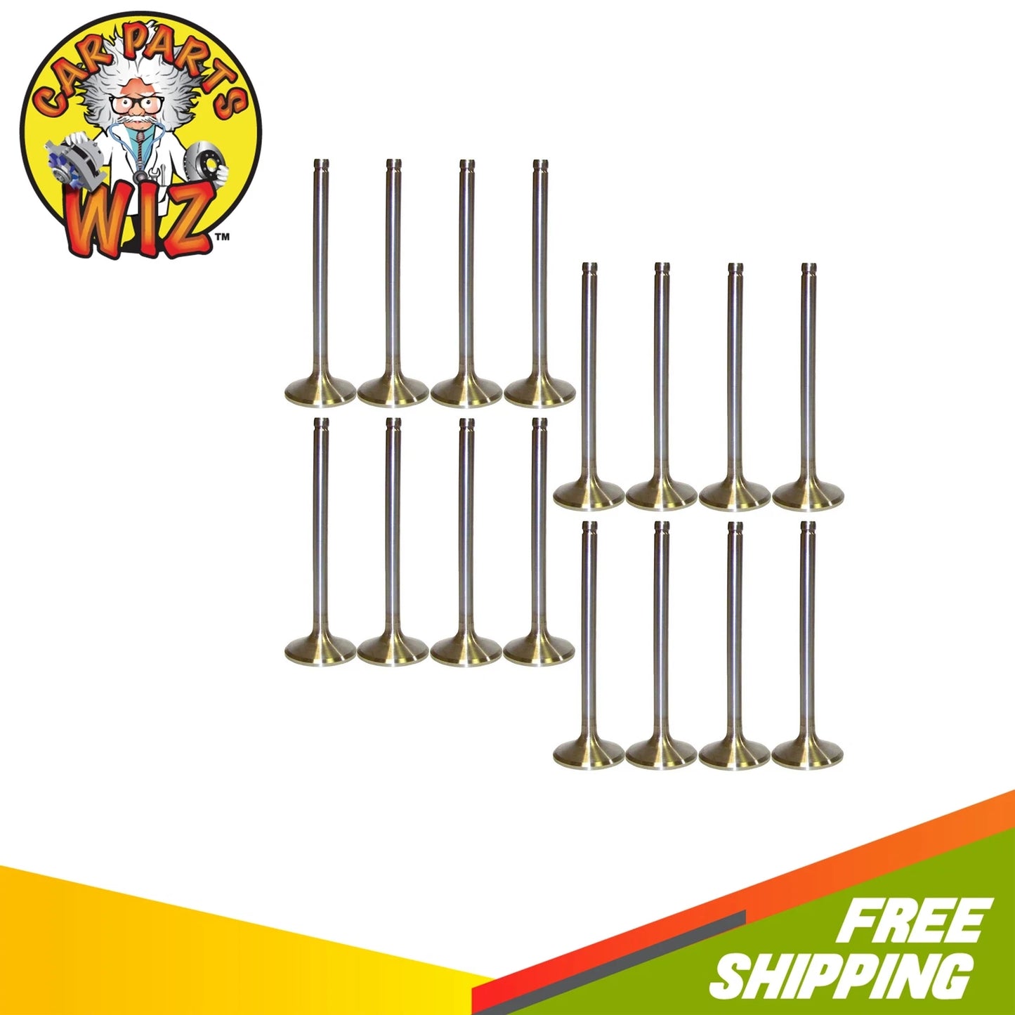 NEW Exhaust Valves & Intake Valves For Chevrolet Silverado 4.8L 5.3L 1999-2015