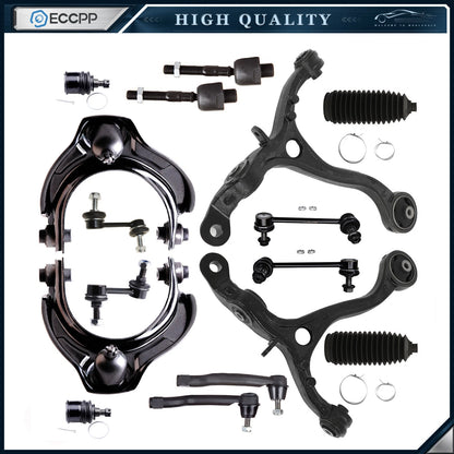 16pcs For Honda Accord 2008-2012 Front Upper & Lower Control Arms Suspension Kit