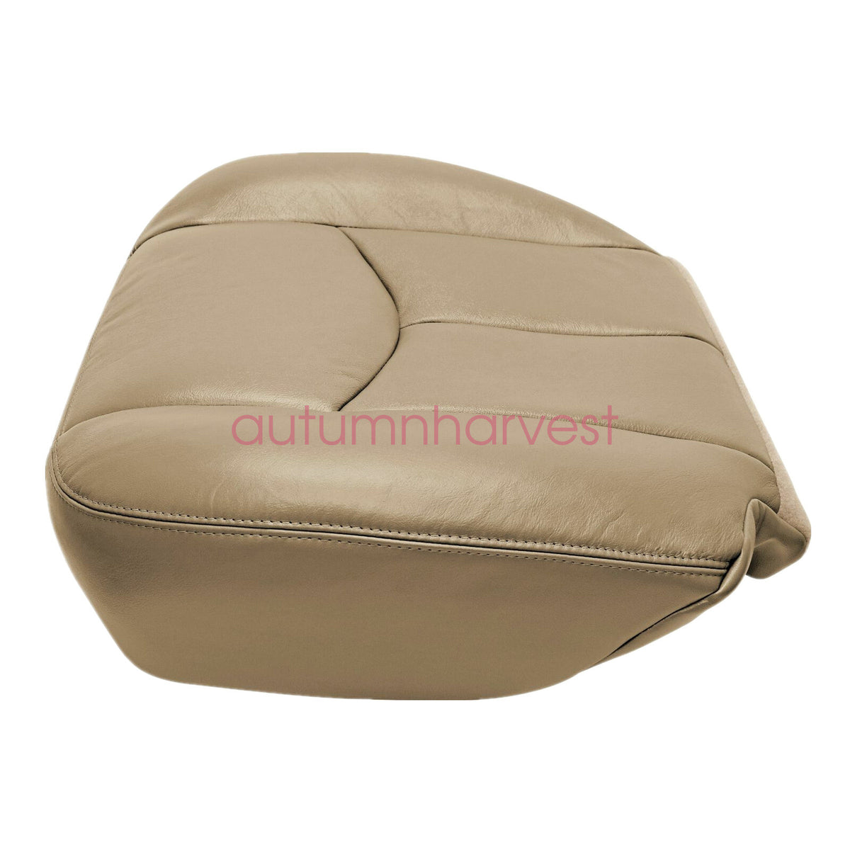 For 2003 2004 2005 2006 Silverado Sierra Driver Bottom & Top Back Seat Cover Tan