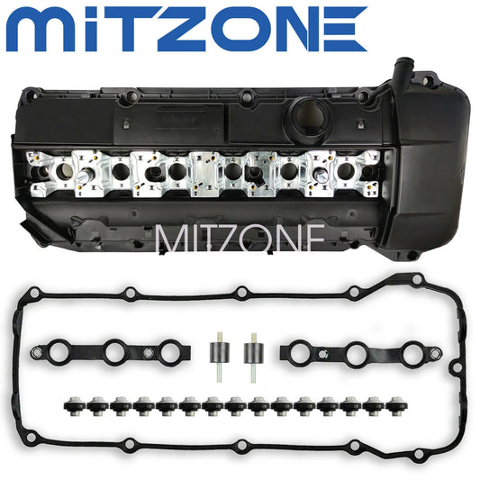 Engine Valve Cover w/ Gasket & Bolts Fits BMW E46 323i 325xi 328i 330Ci E39 525i