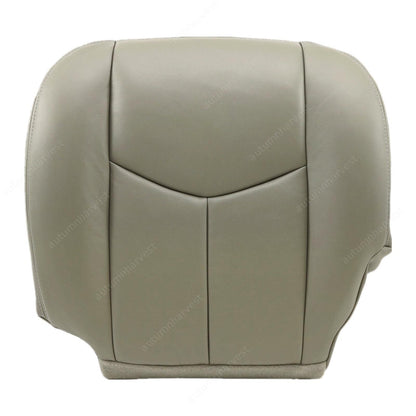 Driver Bottom Seat Cover & Foam Cushion For 2003-2006 Chevy Silverado Gray