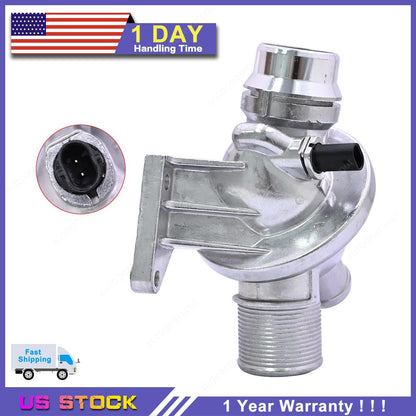 Aluminum Thermostat Housing Assembly For 2012-2016 BMW 328i 528i 2.0T N20 Gas