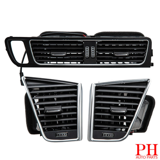 US For Audi Q5 SQ5 2009-2017 Set of Instrument Panel Dash Louver Air-vent New