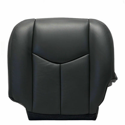 For 2003 2004 2005 2006 Chevy Avalanche Driver Bottom Seat Cover Dark Gray