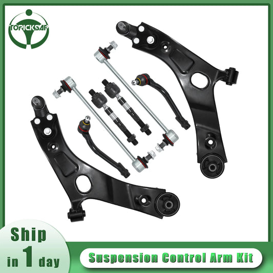 8Pcs For Hyundai Tucson 2010-13 For Kia Sportage 2011-13 Lower Control Arms Kit