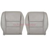 Both Side Bottom Leather Seat Cover For 2003-2007 Honda Accord 4-Door Gray
