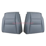 FOR 2007-2011 Honda CRV CR-V Driver&Passenger BOTTOM Leather Seat Cover GRAY