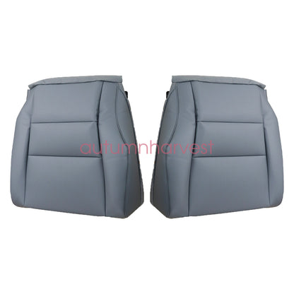 FOR 2007-2011 Honda CRV CR-V Driver&Passenger BOTTOM Leather Seat Cover GRAY