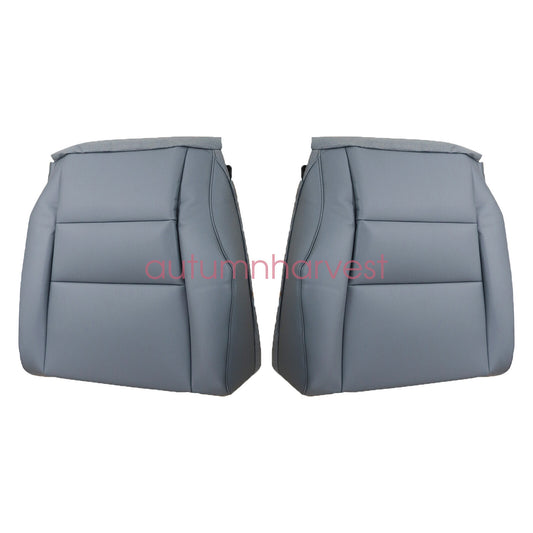 FOR 2007-2011 Honda CRV CR-V Driver&Passenger BOTTOM Leather Seat Cover GRAY