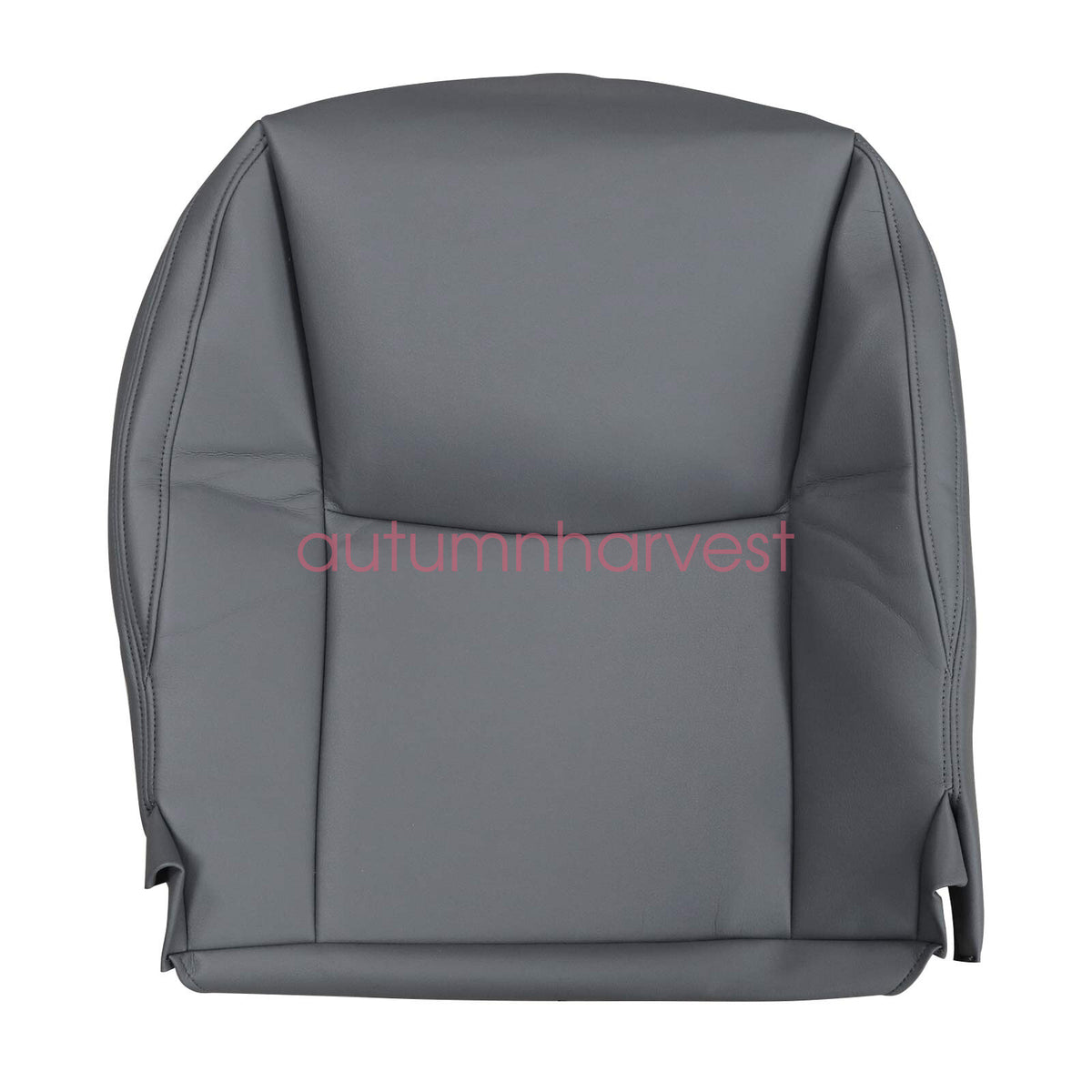 For 2003-2009 Lexus GX470 Driver & Passenger Lower Leather Seat Cover Dark Gray
