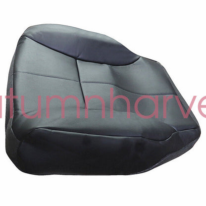 Driver Bottom-Back Leather Seat Cover Black For 1998-02 Dodge Ram 1500 2500 3500