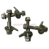 Fits Front Wheels Cam Bolt Bolts Kit Adjustable Camber Correction Alignment Kit
