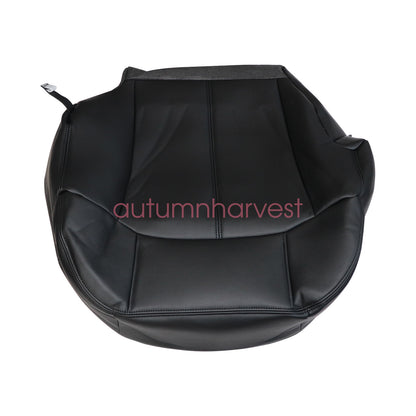 Fits 1999-2002 Chevy Silverado passenger Side Bottom Leather Seat Cover Black
