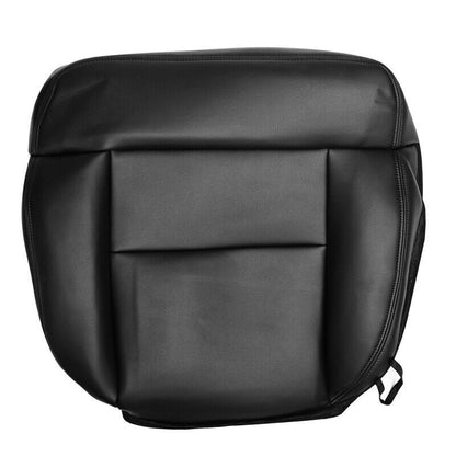 Fits For 2004 2005-2008 Ford F150 Leather Seat Cover Front Bottom & Top Black