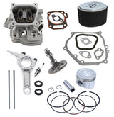 Camshaft Gasket Kit Fits Honda GX160 5.5HP Cylinder Head Connecting Rod Piston