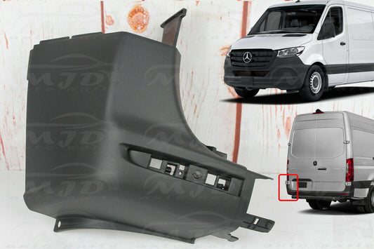 Fit Mercedes Benz Sprinter 2019-2023 Bumper Corner Cover Rear Left Driver New