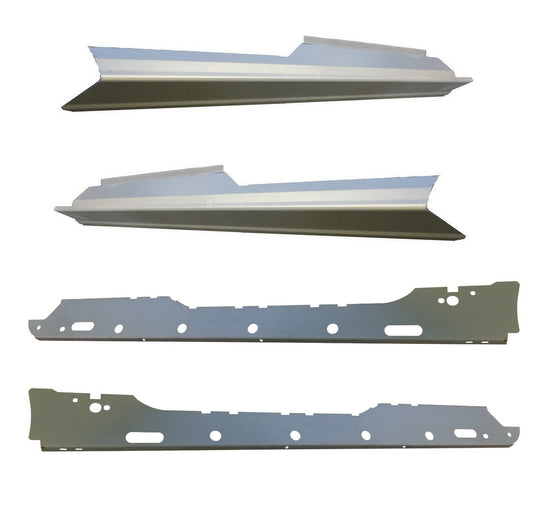 New Inner & Outer Rocker Panels Set Fit For Ford F-150 Extended Cab 1999-2003 US