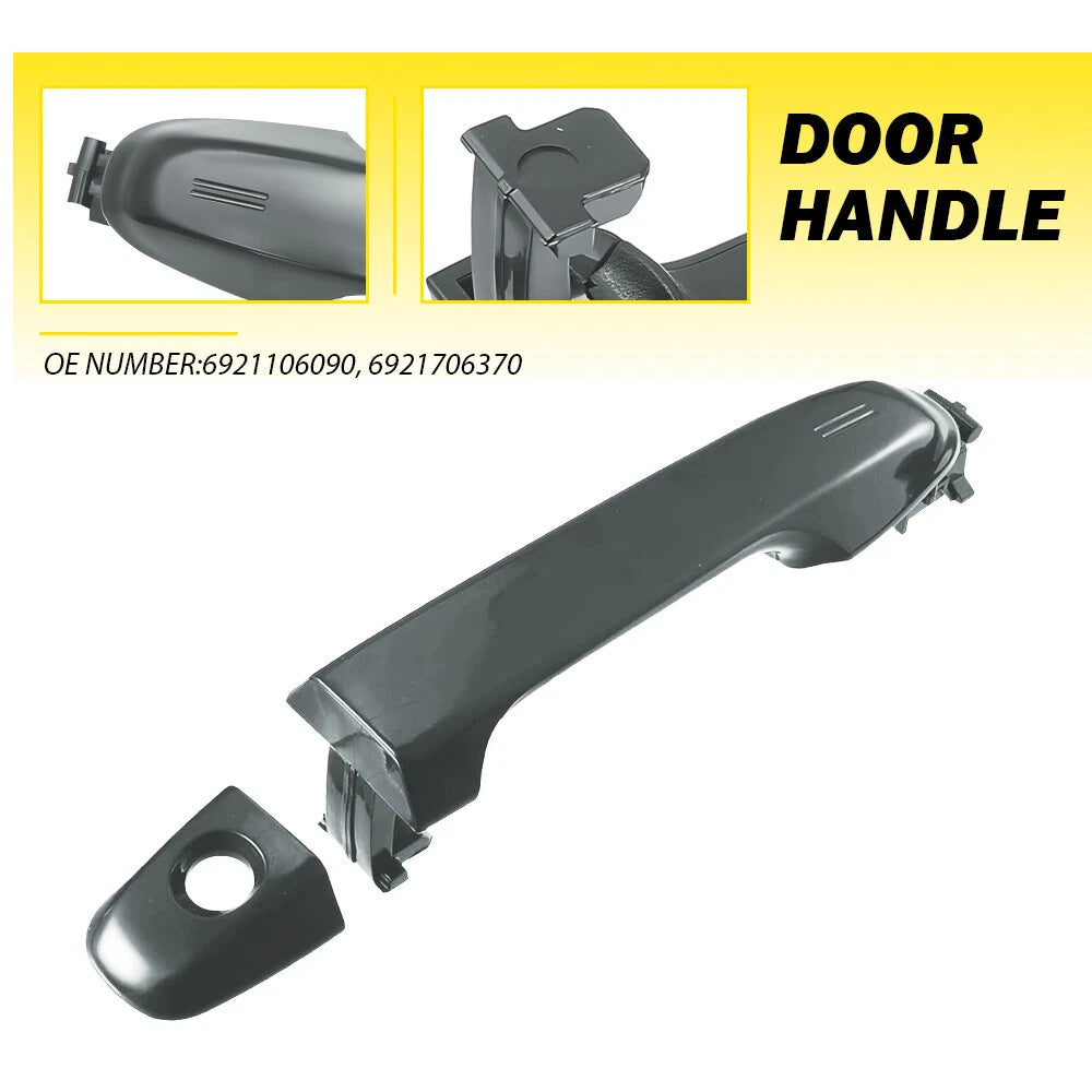 Front Driver or Passenger Exterior Door Handle Gray For Toyota Camry XLE Sedan