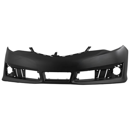 NEW Primered - Front Bumper Cover Fascia for 2012-2014 Toyota Camry SE TO1000379