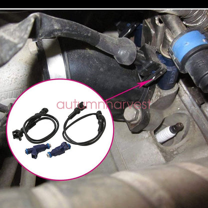2Pcs 0280156208 Fuel Injectors For Polaris RZR Sportsman Ranger EFI 700 800
