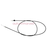 5910A065 FIT Mitsubishi Lancer 2008-2017 New Black Hood Lock Release Cable