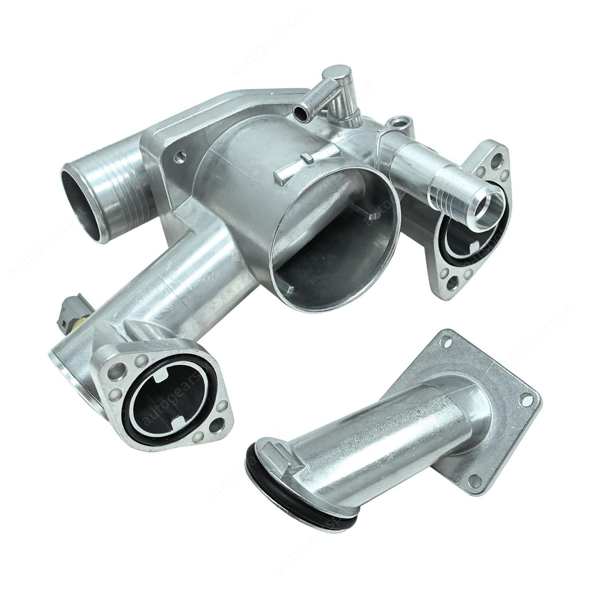 1Pcs Thermostat Housing w/ sensor Fits 2003-2006 Jaguar XK8 4.2L AJ89486