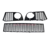Front Bumper Grill Center Left Right Fit BMW 5 (F10 / F11) M Package 2010-2013