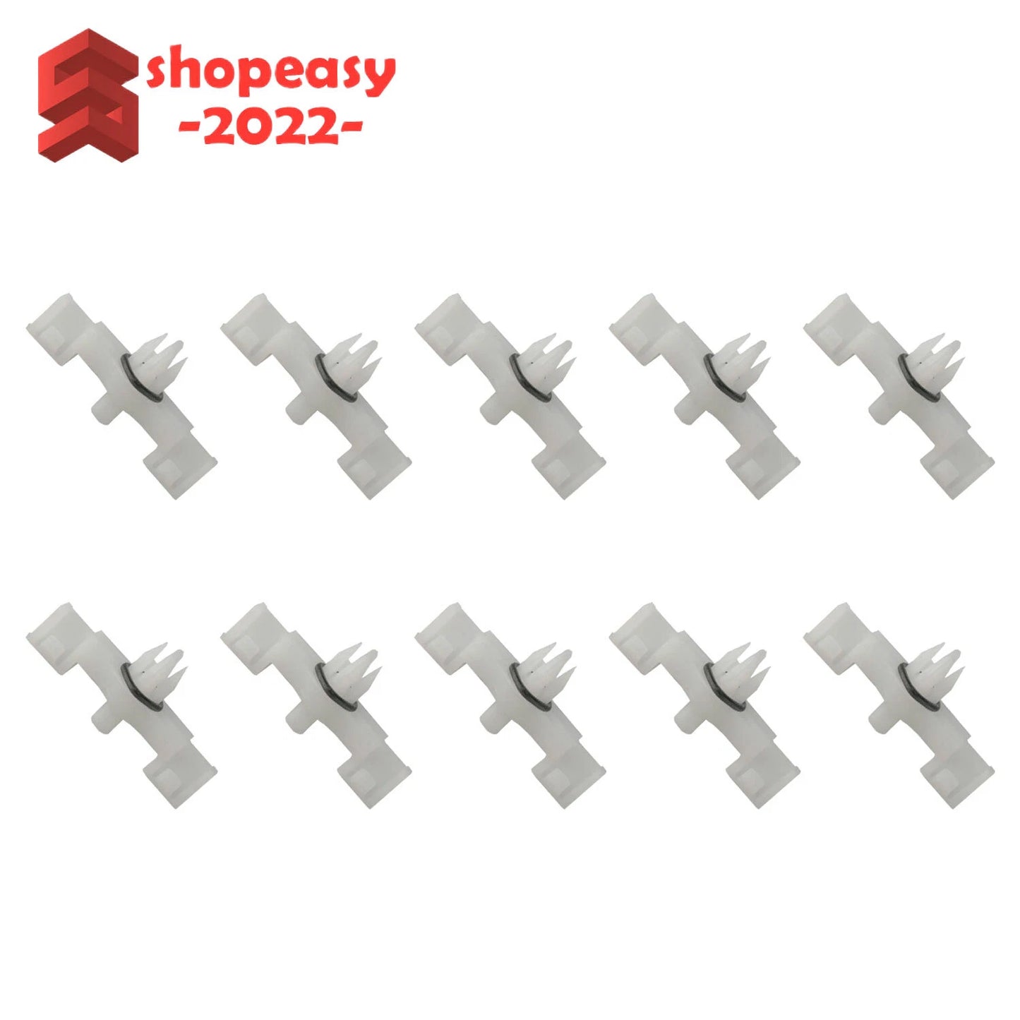 Fits Porsche Cayenne 2003-2006 Door Sill Rail scuff Plate Body Trim Clips 10pcs