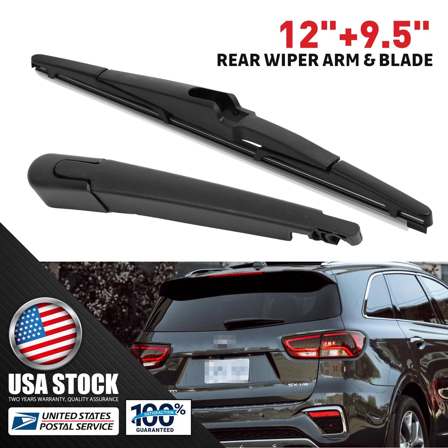 For Kia SORENTO 2016 - 2020 98811-3W100 Rear Wiper Arm & Blade High Quality