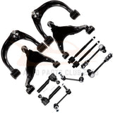 12Pcs For Toyota 4Runner 2003-09 Front Lower Upper Control Arm Tie Rod Sway Bar