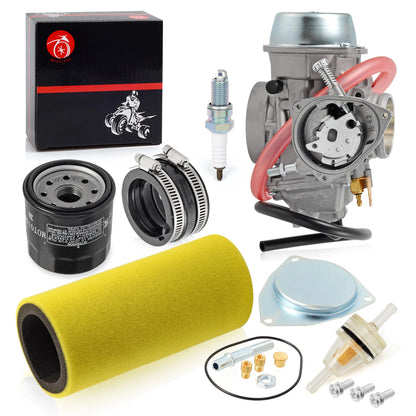 For Yamaha Rhino 660 YXR660F 2004-2007 Carburetor Carb &Intake Manifold Replaces
