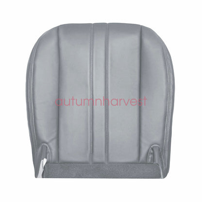 For 2003-2014 Chevy Express GMC Savana Driver Passenger Bottom Seat Cover Gray