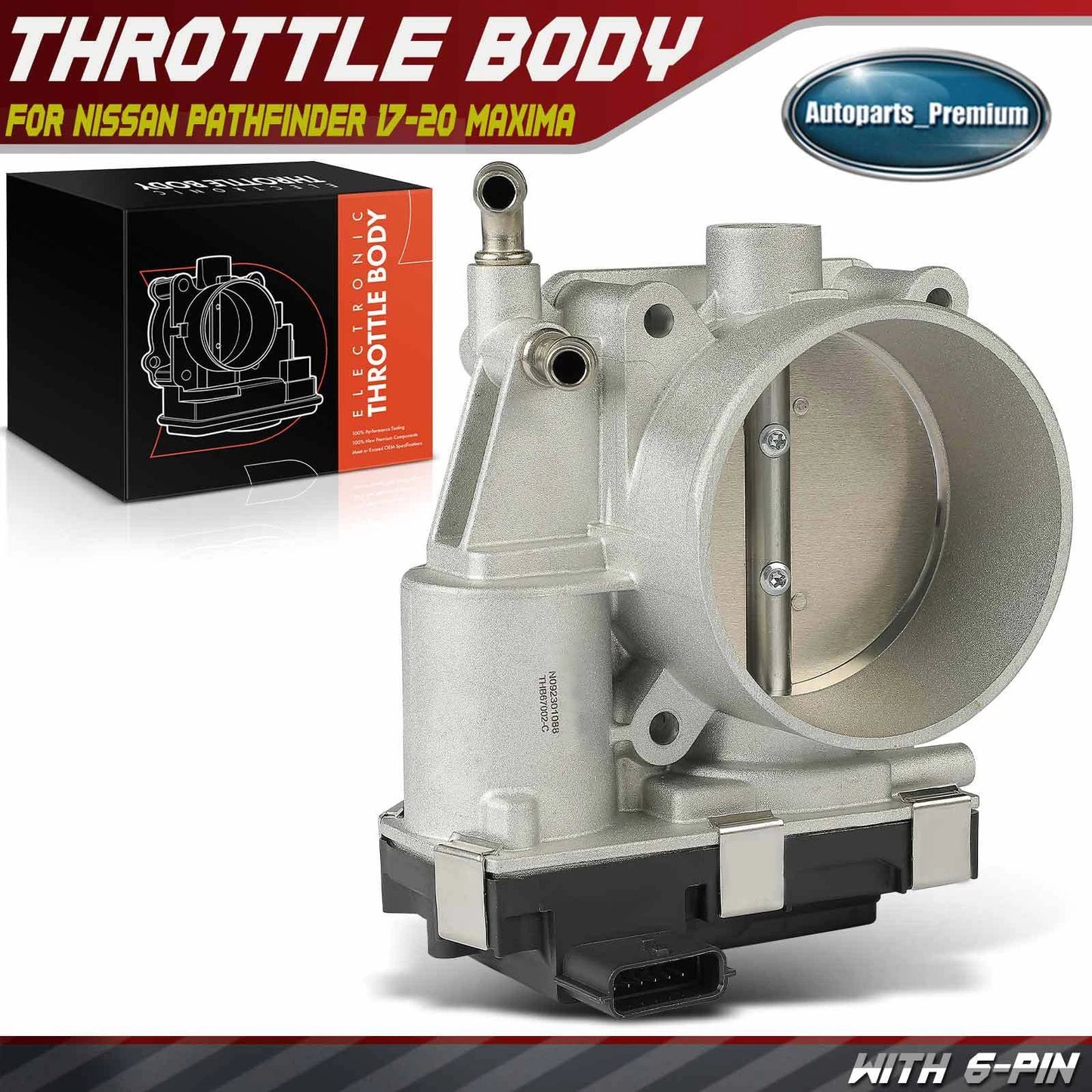 1Pcs Throttle Body 161196KA0A Fits For INFINITI QX60 3.5L 2017 2018 2019 2020