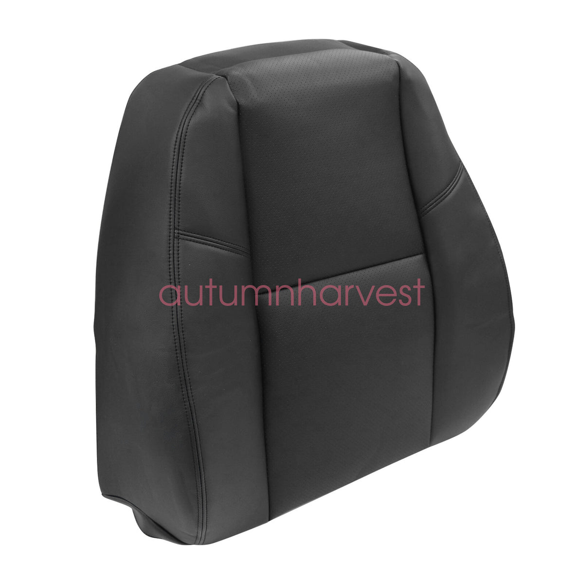 Fits 2007-2014 Cadillac Escalade Leather Seat Cover Black Driver Bottom & Top