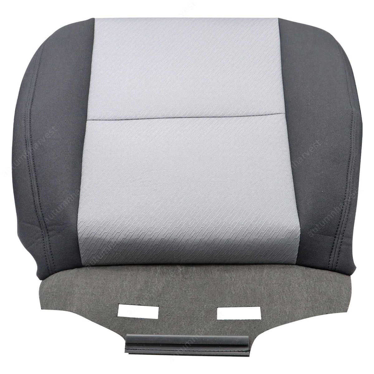 Driver Bottom Cloth Seat Cover Gray & Foam 2PCS For 2007-14 GMC Sierra Yukon WT