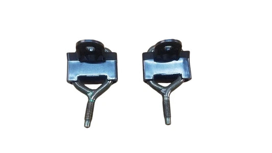 FOR NISSAN 370Z INFINITI Q50 Q60 QX50 HOOD LOCK HOOK STRIKER W/ COVER PAIR