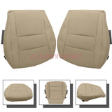 For 2011-2016 Jeep Grand Cherokee Front Bottom Perforated Leather Seat Cover Tan