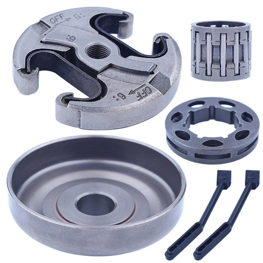 Premium For Husqvarna 455 460 Rancher 3/8inch Needle Bearing Clutch Drum Rim Kit