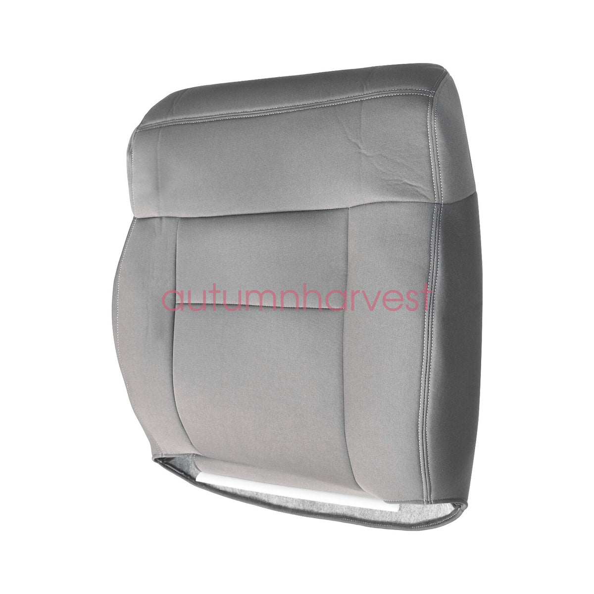 Fits 2004-2007 2008 Ford F150 Lariat Driver Top Lean Back Cloth Seat Cover Gray