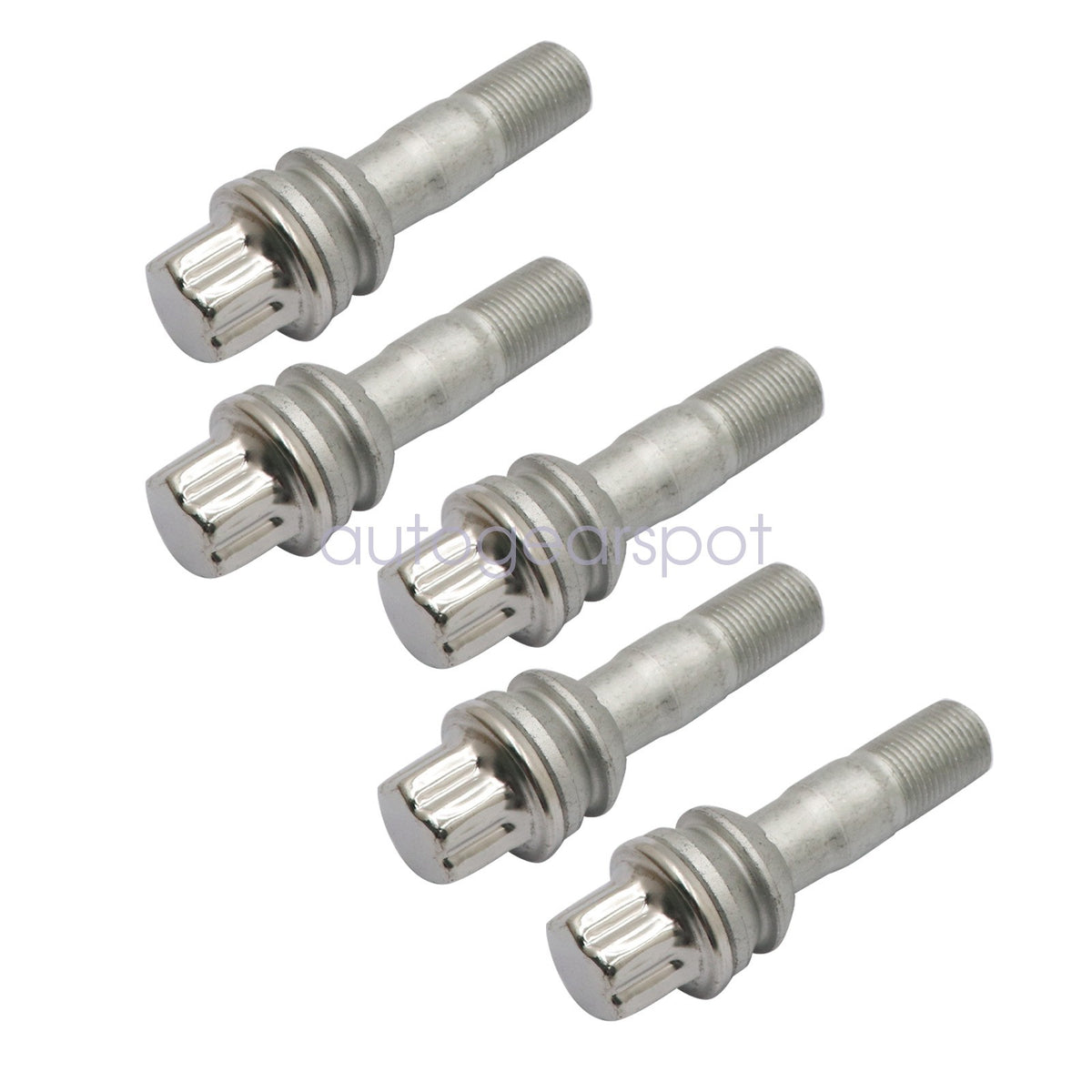 5x For Benz C167 V167 GLS450 GLE350 GLE450 A0009904518 Lug Bolt M15 x 1.25