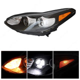 Driver Side Left Halogen Headlight Assembly Fits 2017-22 Kia Sportage w/LED DRL