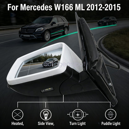Fit For 2015-2018 Mercedes-Benz ML350 GLE350 ML450 Right Passenger Side Mirror